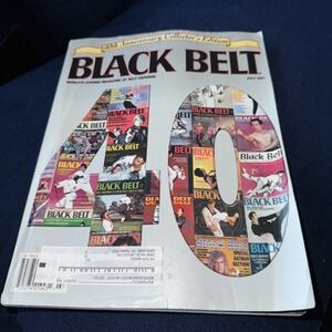 JULY 2001 - BLACK BELT martial arts magazine 40th ANNIVERSARY Bjj UFC MMA Kung